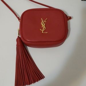 YSL Saint Laurent red blogger bag - no low offers